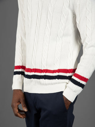 Maglia Alonzo - Bianco