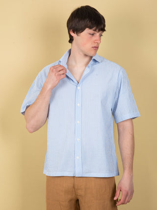 Camicia Bacchetta - Celeste