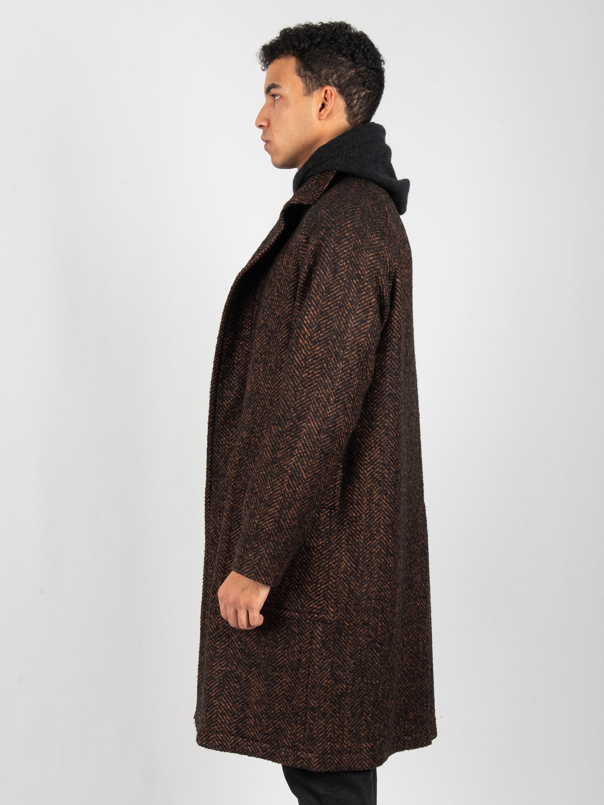 Cappotto 'Loyd' - Ruggine/Nero
