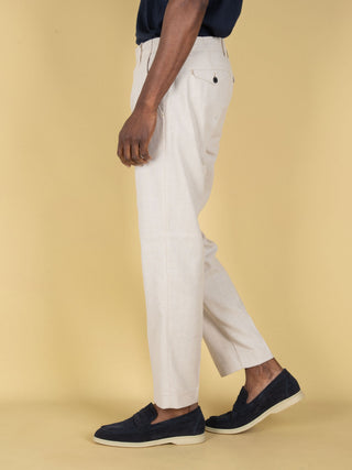 Pantalone Fulvio - Ecru