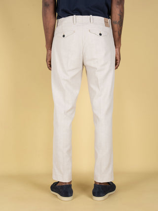 Pantalone Fulvio - Ecru