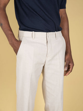 Pantalone Fulvio - Ecru