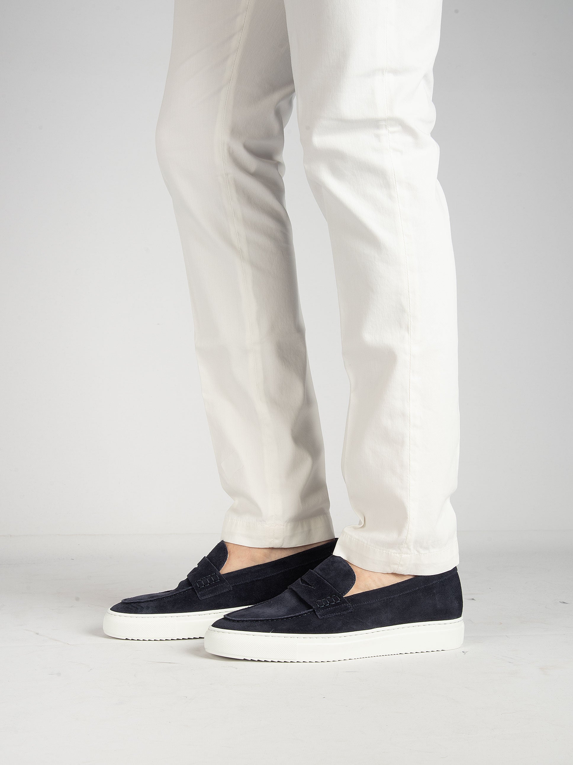 Pantalone DVR3 Cotone Seta - Bianco