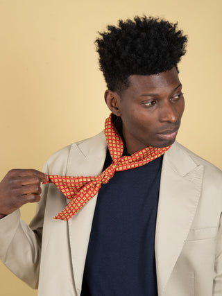 Foulard in Seta - Rosso