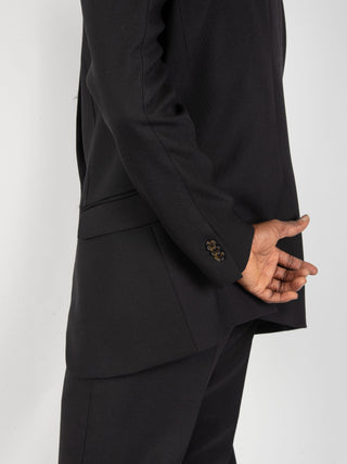 Giacca Blazer Lana - Nero