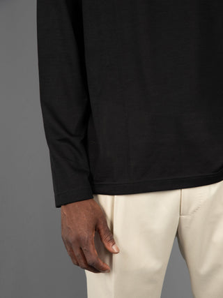 T-Shirt Merinos - Nero