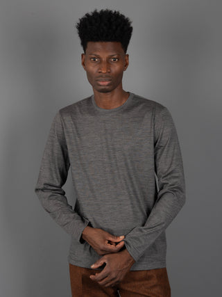 T-Shirt Merinos - Antracite