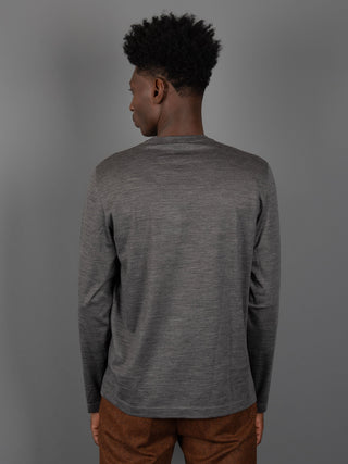 T-Shirt Merinos - Antracite