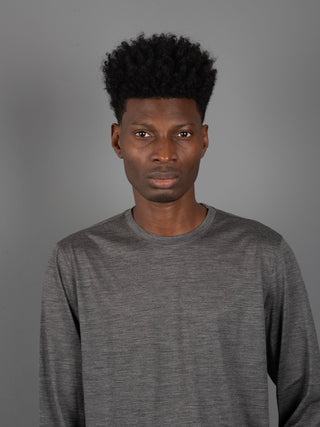 T-Shirt Merinos - Antracite