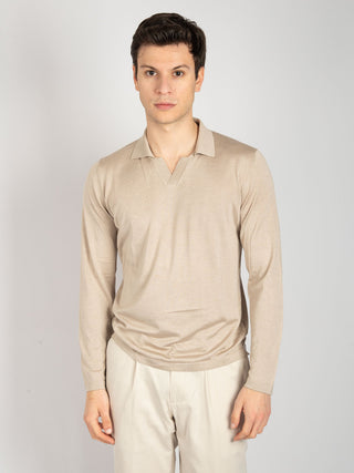 Maglia Polo Capri - Beige