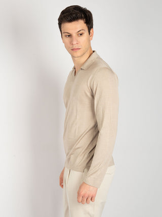 Maglia Polo Capri - Beige