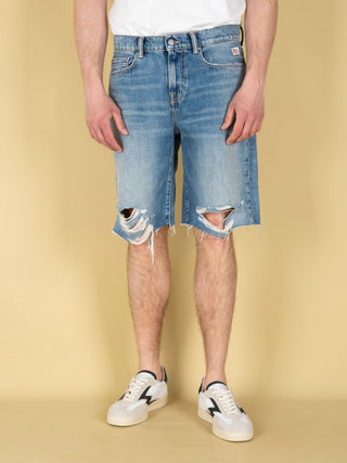 Bermuda Cult Wide - Denim Chiaro