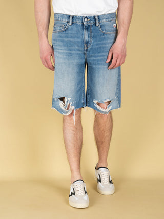 Bermuda Cult Wide - Denim Chiaro