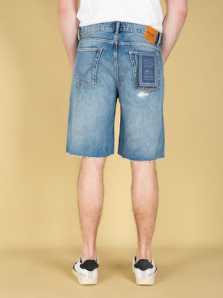 Bermuda Cult Wide - Denim Chiaro