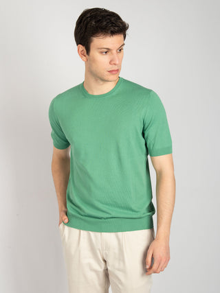 Maglia in Cotone Organico - Verde