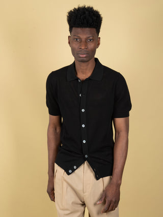 Camicia Polo - Nero