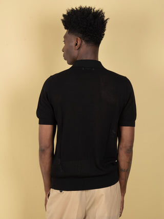 Camicia Polo - Nero