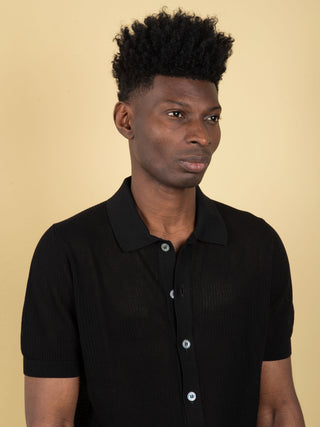 Camicia Polo - Nero