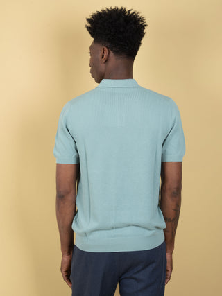 Polo in Piqué - Verde Acqua