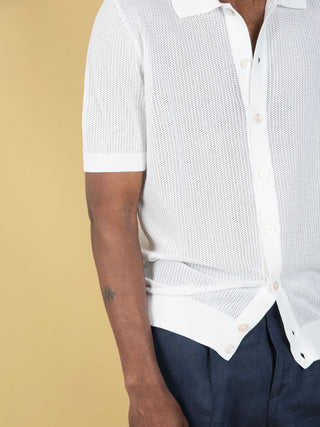 Camicia Polo - Bianco