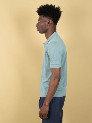 Camicia Polo - Verde Acqua