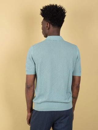 Camicia Polo - Verde Acqua