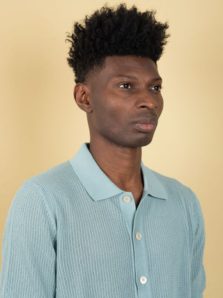 Camicia Polo - Verde Acqua