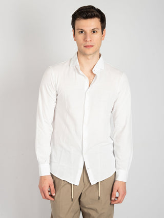 Camicia in Piquet - Bianco