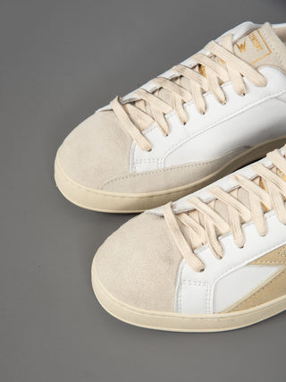 Sneakers Iconic - Bianco/Bordò