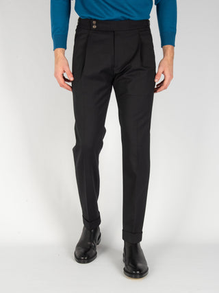 Pantalone 'Retro Naldi' - Blu/Black