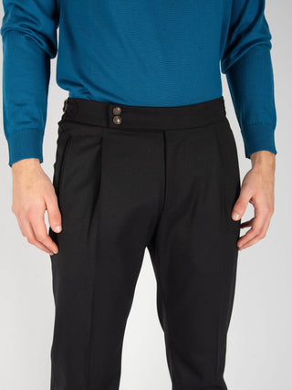 Pantalone 'Retro Naldi' - Blu/Black