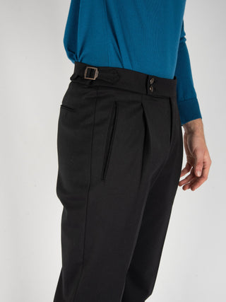 Pantalone 'Retro Naldi' - Blu/Black