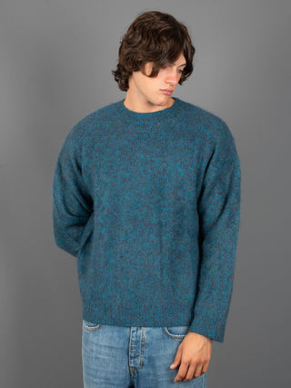 Maglia Melange - Turchese