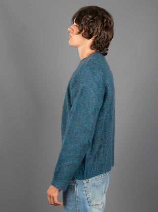 Maglia Melange - Turchese