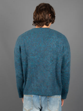 Maglia Melange - Turchese
