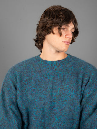 Maglia Melange - Turchese