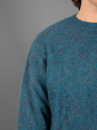 Maglia Melange - Turchese