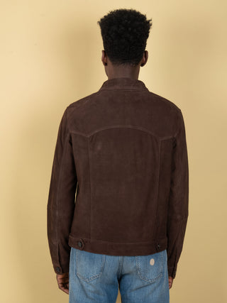 Giacca in Suede - Moro