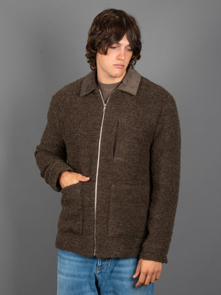 Giacca Teddy - Fondente