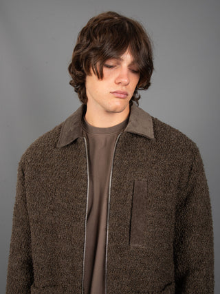 Giacca Teddy - Fondente