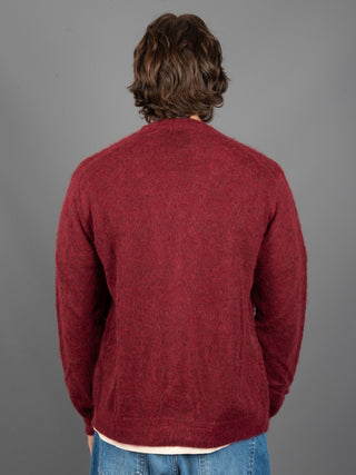 Maglia Cardigan - Burgundi