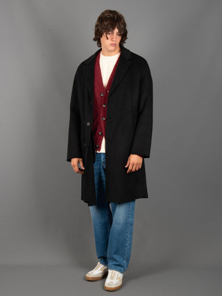 Cappotto Monopetto - Nero
