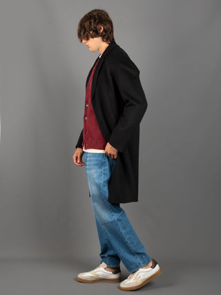 Cappotto Monopetto - Nero