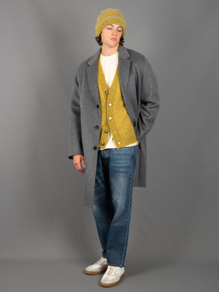 Cappotto Monopetto - Cenere
