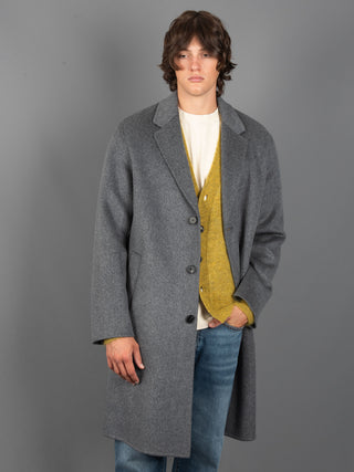 Cappotto Monopetto - Cenere