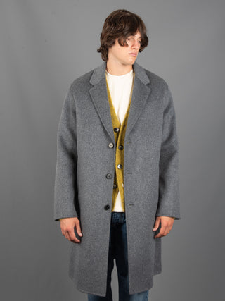 Cappotto Monopetto - Cenere