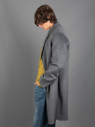 Cappotto Monopetto - Cenere