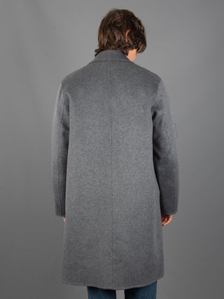 Cappotto Monopetto - Cenere