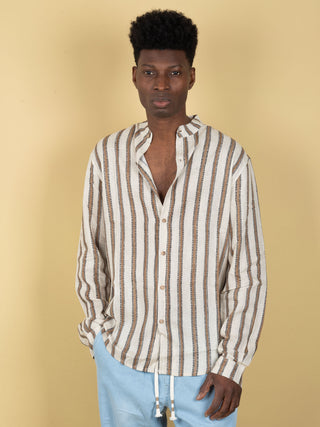 Camicia Coreana - Ecru