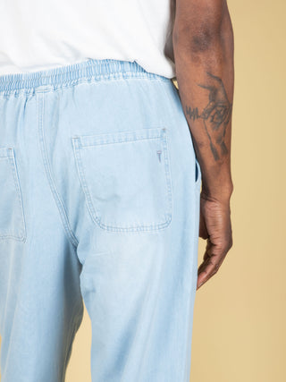 Pantalone Chambray - Denim Chiaro